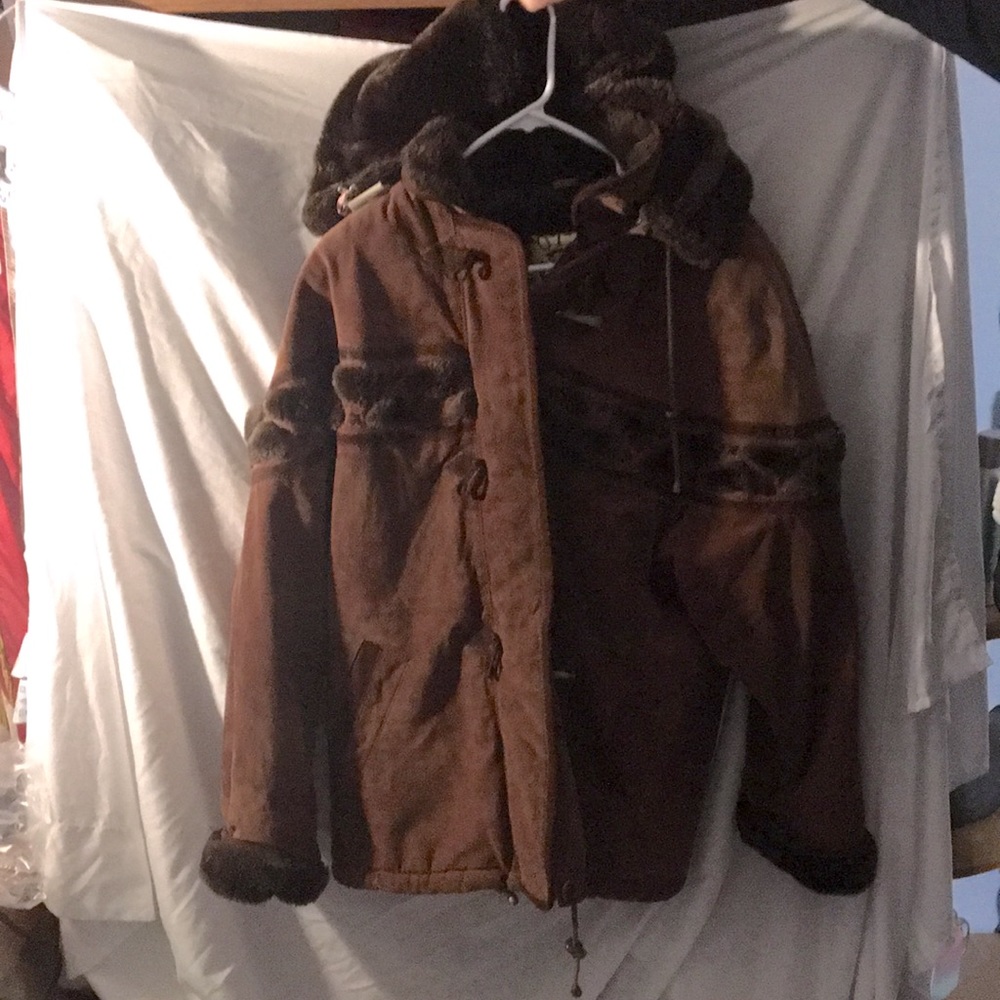 OTA Women’s brown winter jacket medium